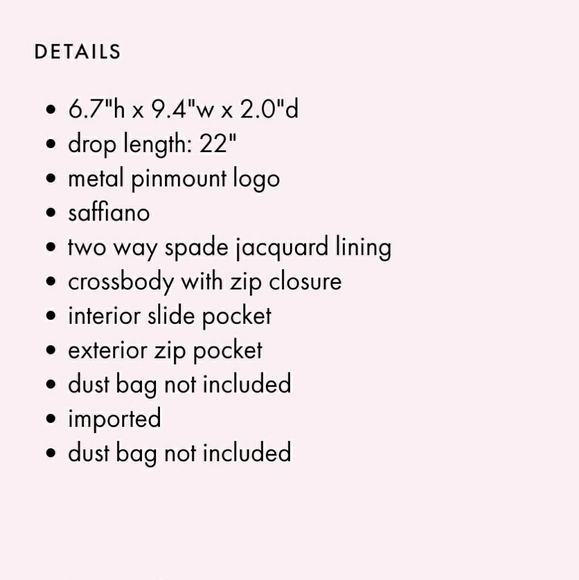 Kate Spade Cameron Monotone Cross Body - Picture 11 of 11